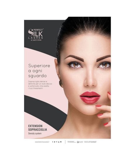 Poster Perfect Silk Lashes™ Tecnica Eyebrow - 50x70cm