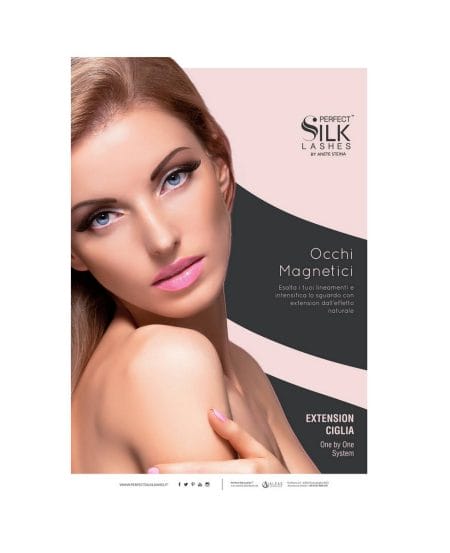 Poster Perfect Silk Lashes™ Tecnica One by One - 50x70cm