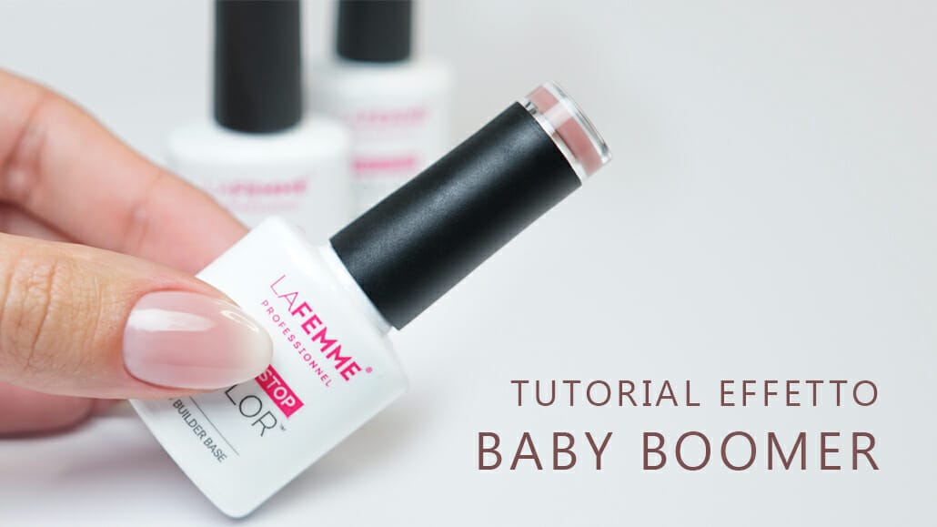Tutorial Baby boomer unghie smalto semipermanente 2 Tutorial Baby boomer unghie smalto semipermanente 2