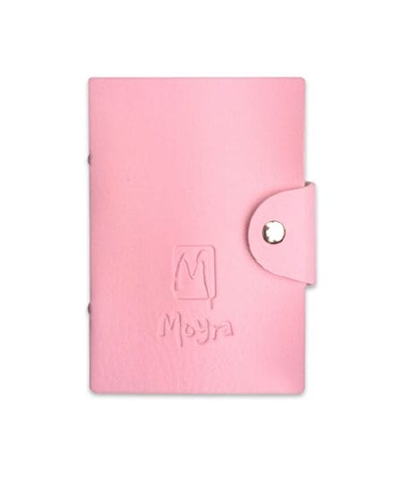 cartellina agenda porta piastre stamping moyra rosa