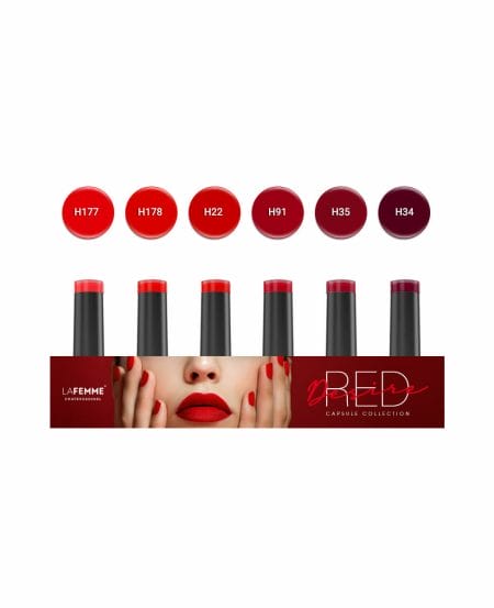 Kit "Red Desire" Non Stop Color™ UV&LED - 6pz