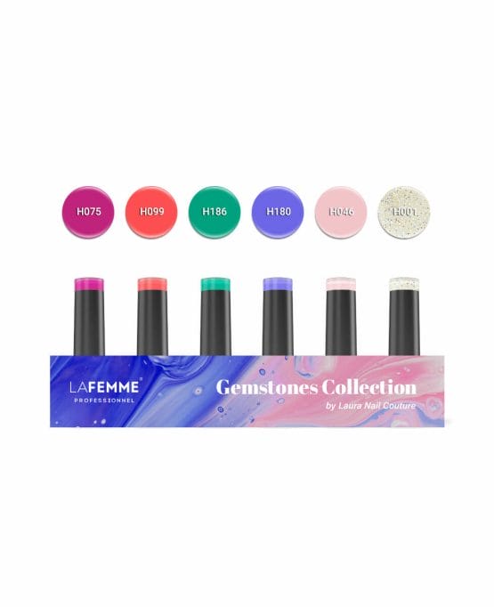kit collezione colore gemstones by laura nail couture