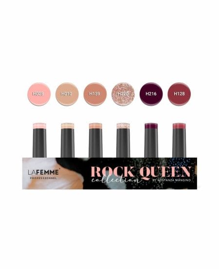 Kit "Rock Queen" Non Stop Color™ UV&LED by Kostanza Mangino - 6pz