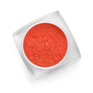pigmento in polvere arancione neon decorazione unghie moyra nr 31