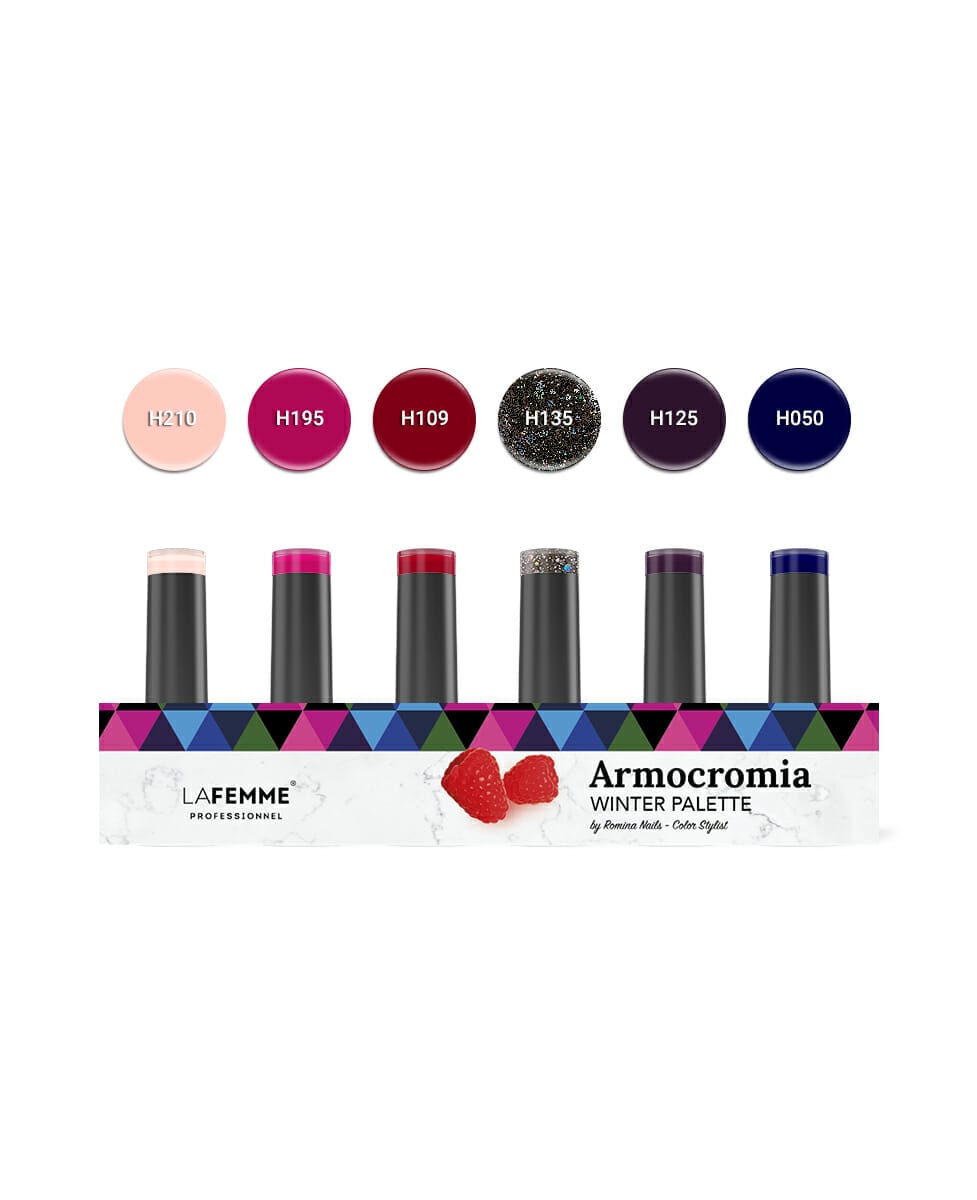 Kit Armocromia Winter Non Stop Color™ UV&LED by Romina - 6pz - La Femme®