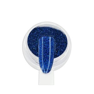 Polvere glitter olografica - Blu tip