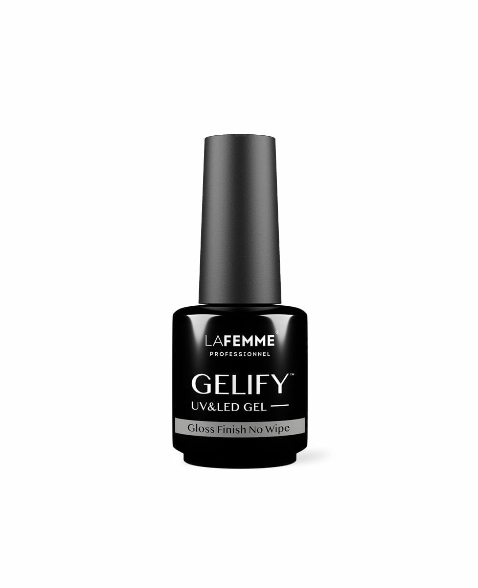 Gelify Top Coat Finish Senza Dispersione per Gel Gloss Finish no Wipe Gelify Top Coat Finish Senza Dispersione per Gel