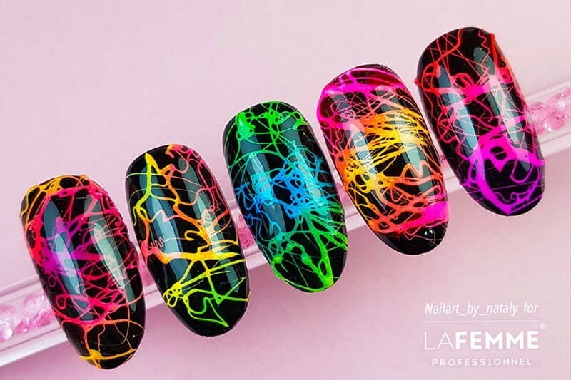 Gradient Spider Gel - La Femme Unghie Particolari