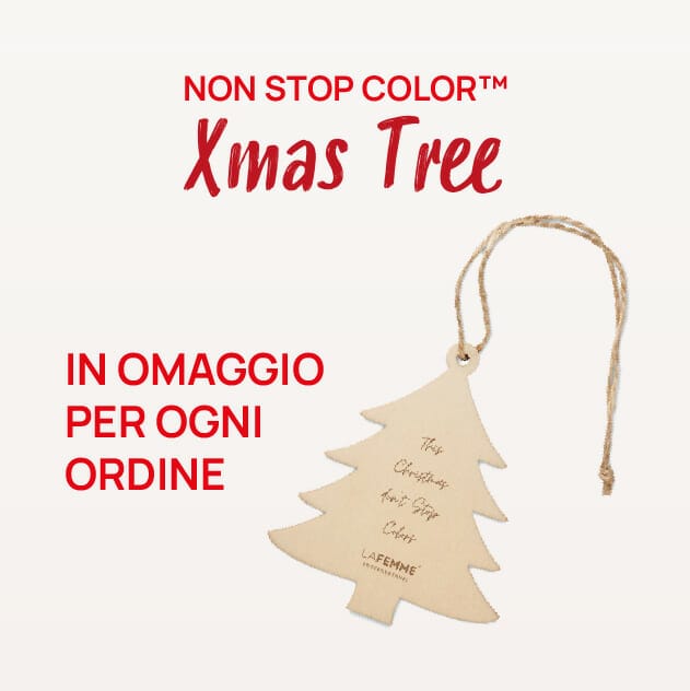 PopUp albero di natale omaggio xmas NonStopColor La Femme Omaggio