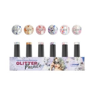 Kit Collezione Carnevale Limited Edition Idee Nail Art La Femme Glitter Parade