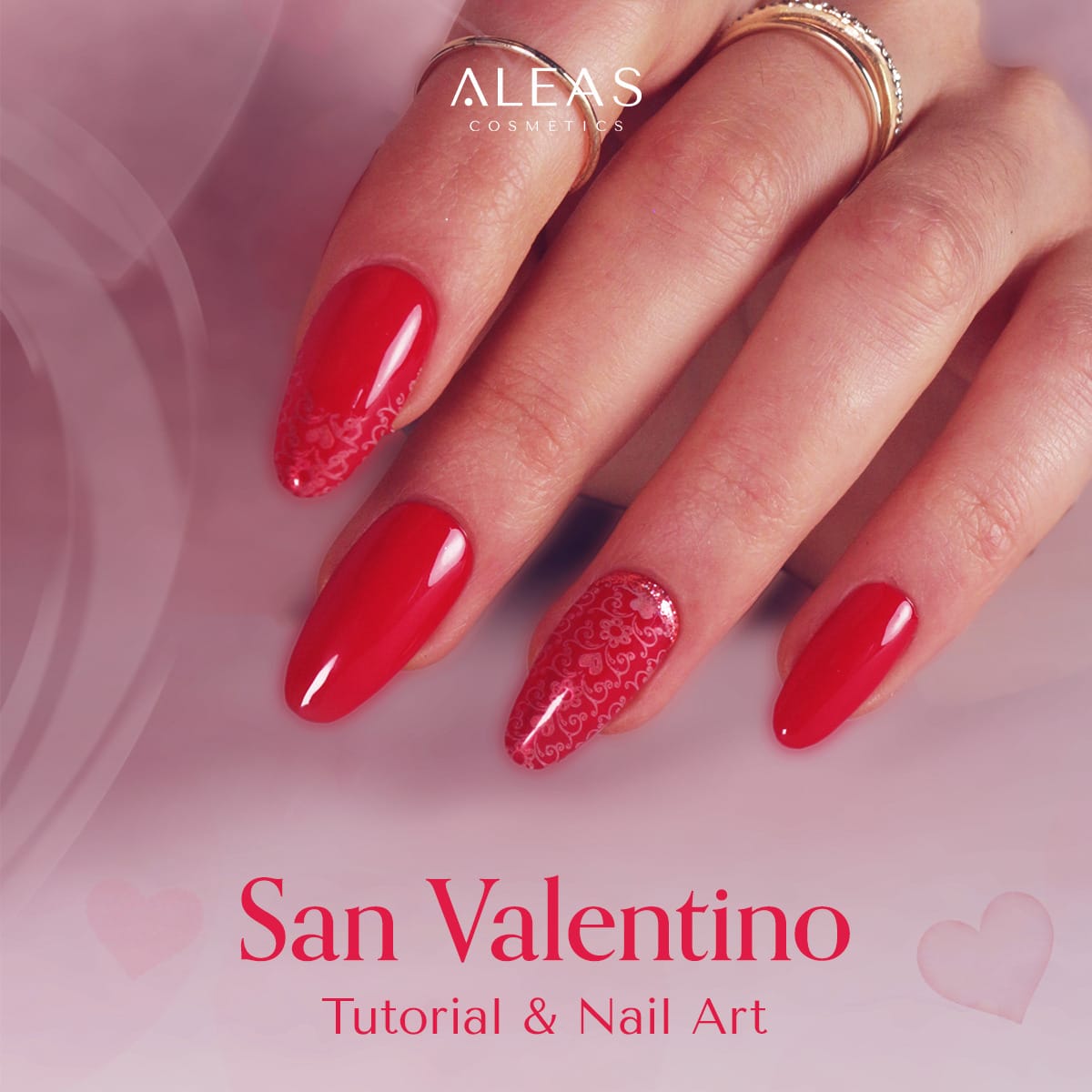 tutorial unghie san valentino