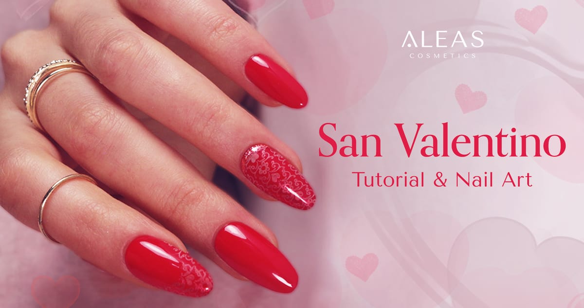 tutorial unghie san valentino