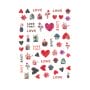 Sticker - Love Me Tender Nail Art Unghie San Valentino Romantiche Facile Idee