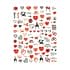Idee Unghie 5 minuti Sticker San Valentino Cuori Scritte
