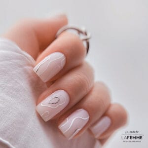 Chrome nails - Unghie Effetto Argento Fuso
