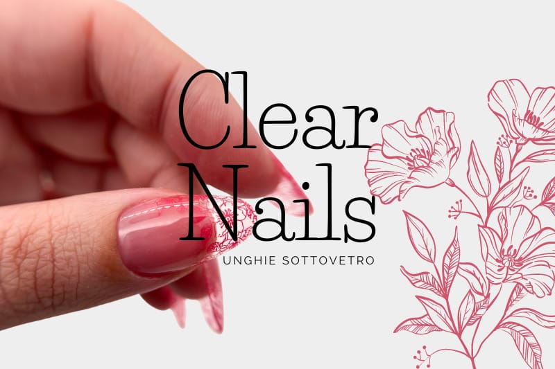 Unghie effetto Vetro Clear Nails Tutorial