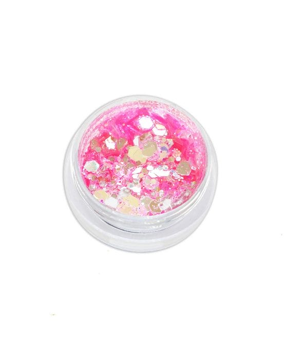 polvere rosa decorazione specchio nailart manicure Pastel Holo Glitter - Pink