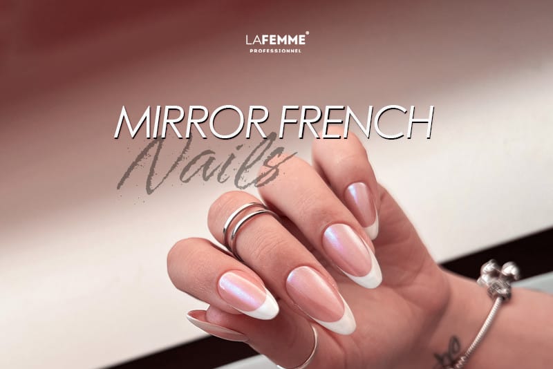 Mirror French Nails Tutorial