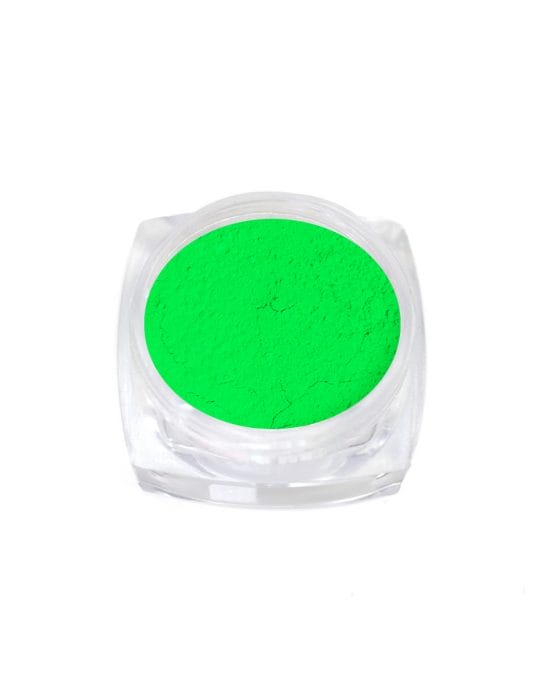 Pigmento per unghie verde lime green nailart decorazione unghie neon.jpg