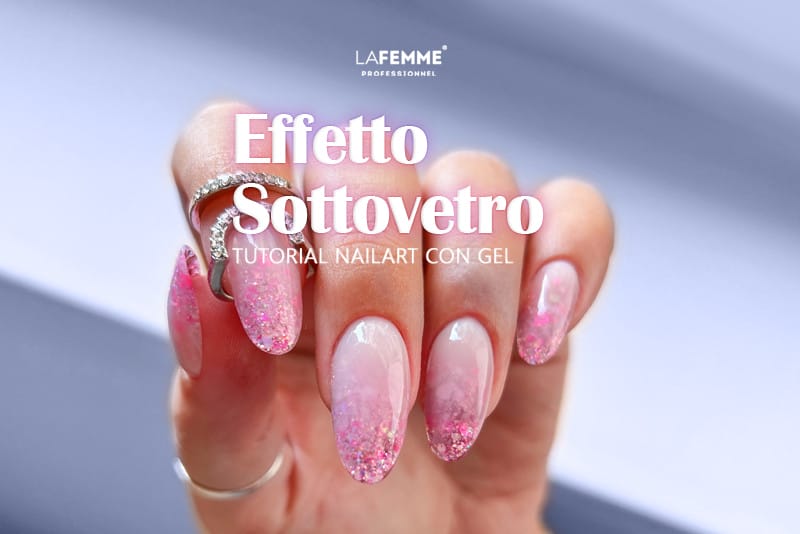 REFILL UNGHIE SOTTOVETRO GEL MILKY PINK