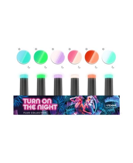 Kit "Turn On The Night" Non Stop Color™ UV&LED - 6pz