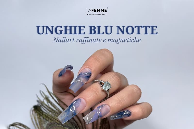 Unghie Blue Notte: Idee e Consigli per Nail Art raffinate