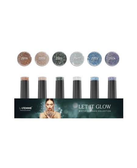 Kit "Let It Glow" Non Stop Color™ UV&LED - 6pz