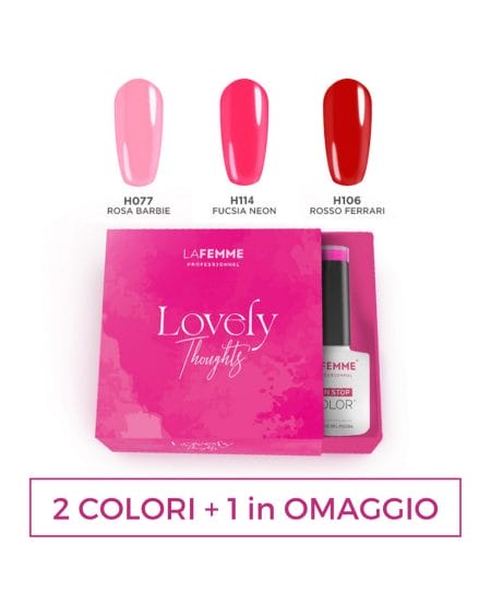Kit "Lovely Thoughts" Non Stop Color™ UV&LED - 3pz