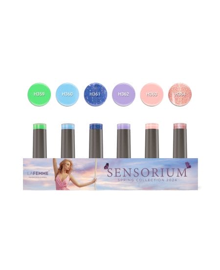 Kit "Sensorium" Non Stop Color™ UV&LED - 6pz